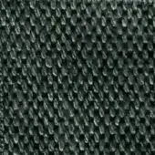 Dark gray fabric texture with a dense, nubby pile and tight weave displaying subtle tonal variations across a uniform surface.